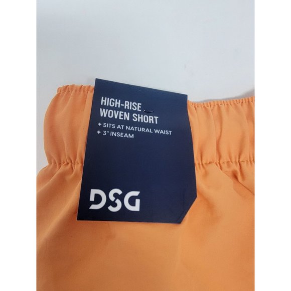 DSG High Rise Woven Shorts Size XS Women's Orange‎ - Picture 4 of 4